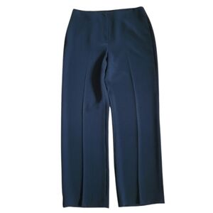 SZ12 Louben Dress Pants Black Wide Leg Women's Trousers Formal Wedding Guest